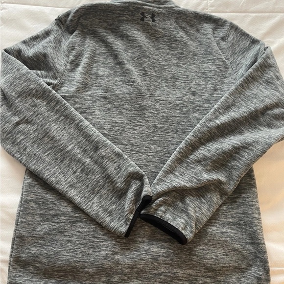 Boys Under Armour 1/4 Zip Long Sleeve Fleece Pullover Sweatshirt-YLG 14-16 EUC - Picture 4 of 5